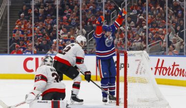Oilers overcome shaky start to beat Senators in overtime