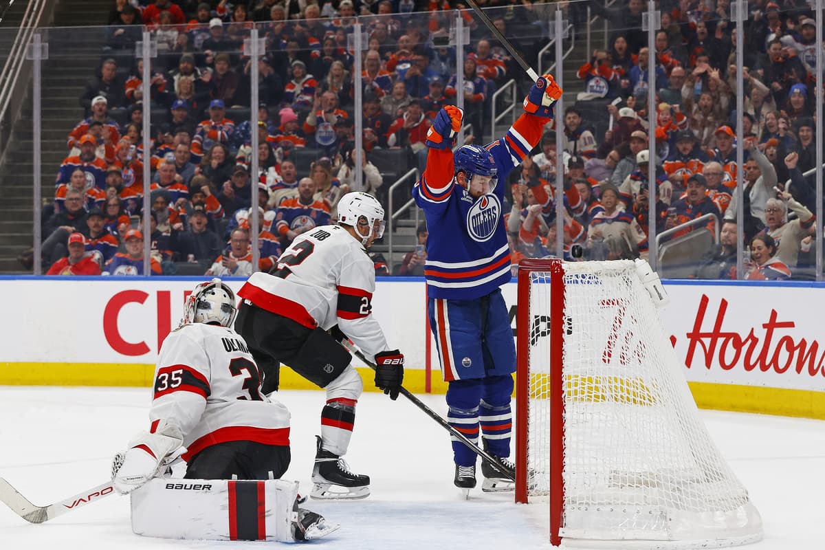 Oilers overcome shaky start to beat Senators in overtime