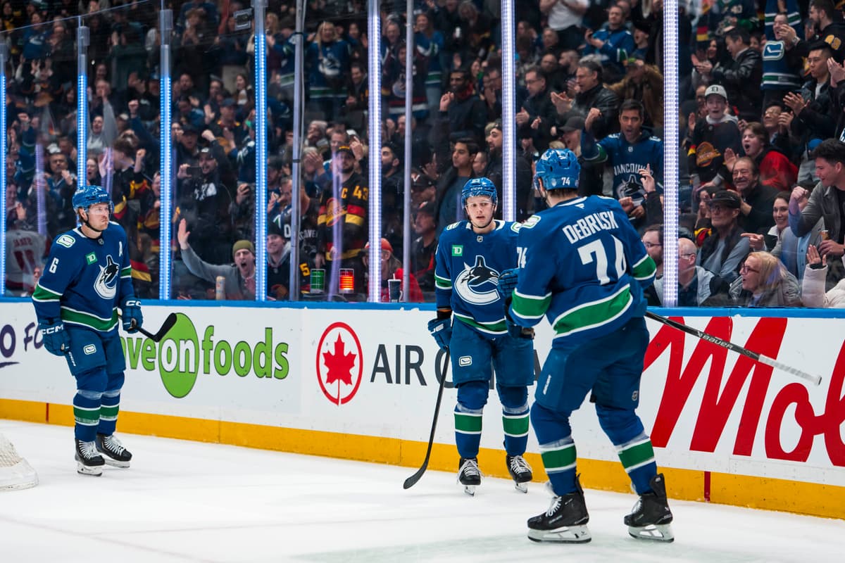 Canucks battle hard in 6-4 loss to Hurricanes as Hronek, Pettersson, and Rossi record multi-point games