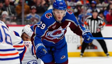 Avs’ Bednar wasn’t a fan of MacKinnon’s ejection for hit on Oilers’ Ingram