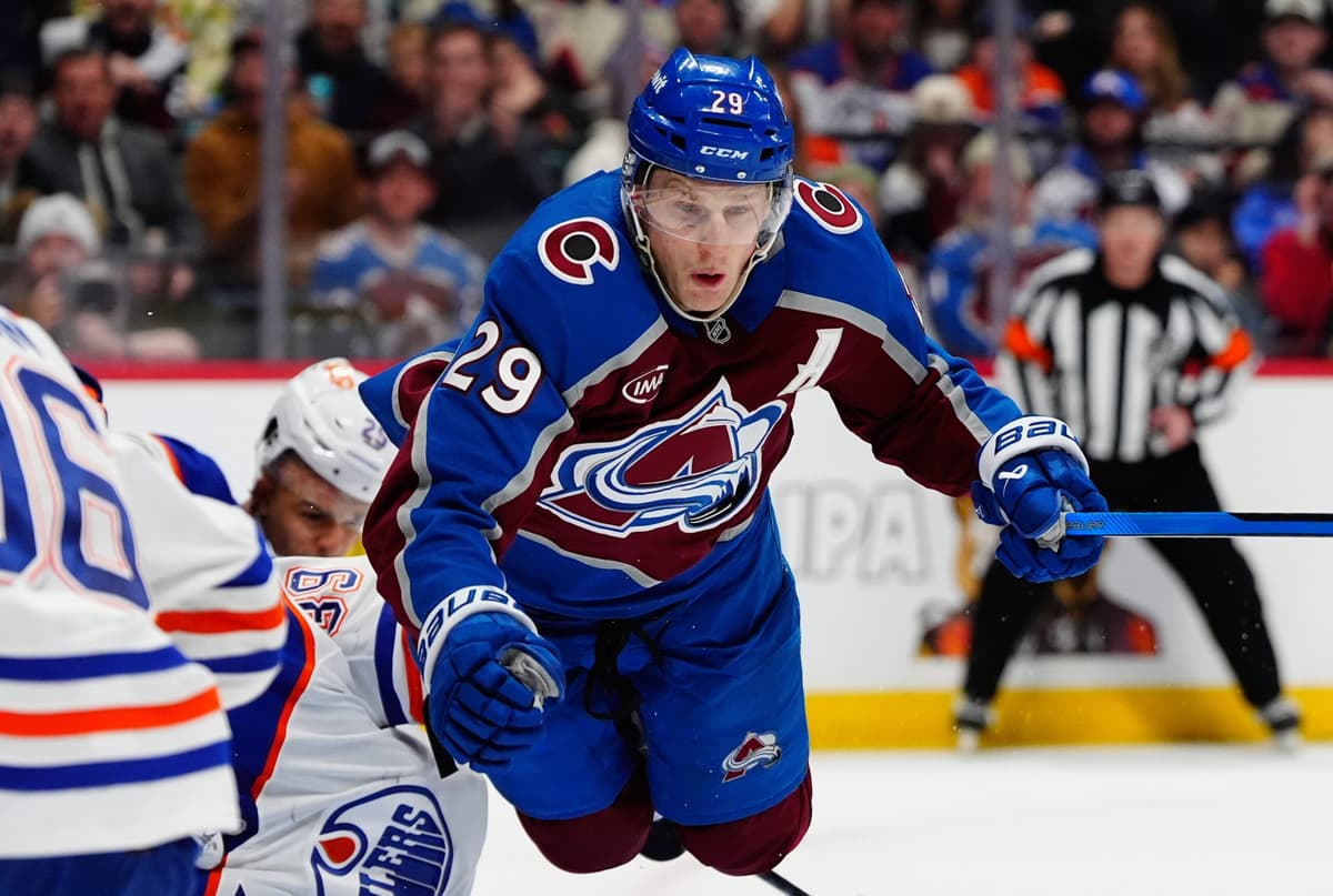 Avs’ Bednar wasn’t a fan of MacKinnon’s ejection for hit on Oilers’ Ingram