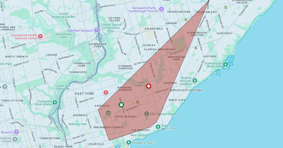 East Toronto affected by large power outage