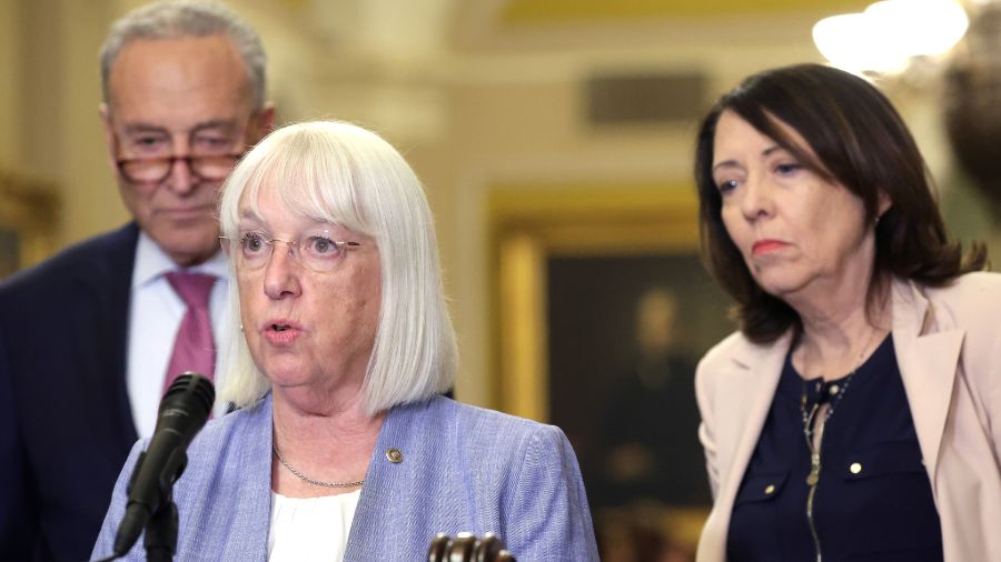 Sen. Patty Murray claimed the SAVE America Act would make voting harder and more expensive for marr...