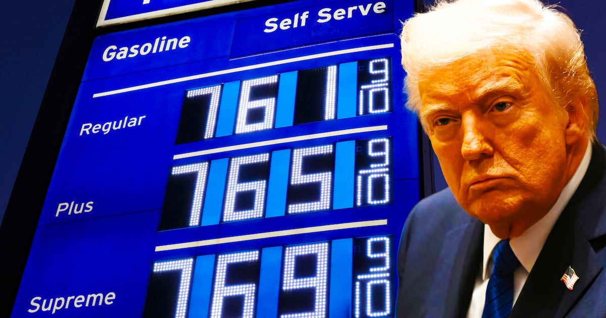 Trump Aides Panic Over Full-Blown Gas Price Crisis He Caused