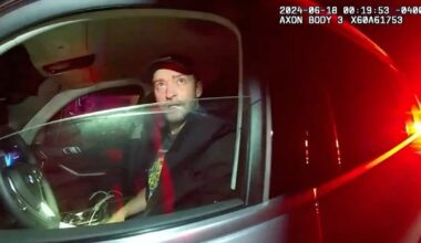 Police video of Justin Timberlake's 2024 drunken driving arrest released - CTV News