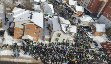 ‘It’s the culture’: Crowds grow during St. Patrick’s Day weekend in Waterloo’s university district - CTV News