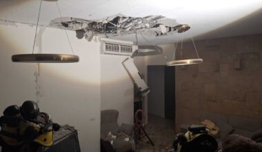 Hezbollah fires at least 150 rockets at north, Iran launches missiles in ‘integrated operation’