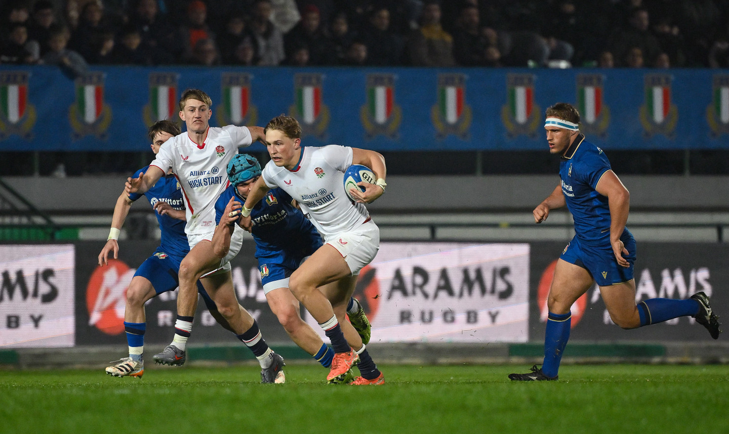 Will Knight England U20 v Italy