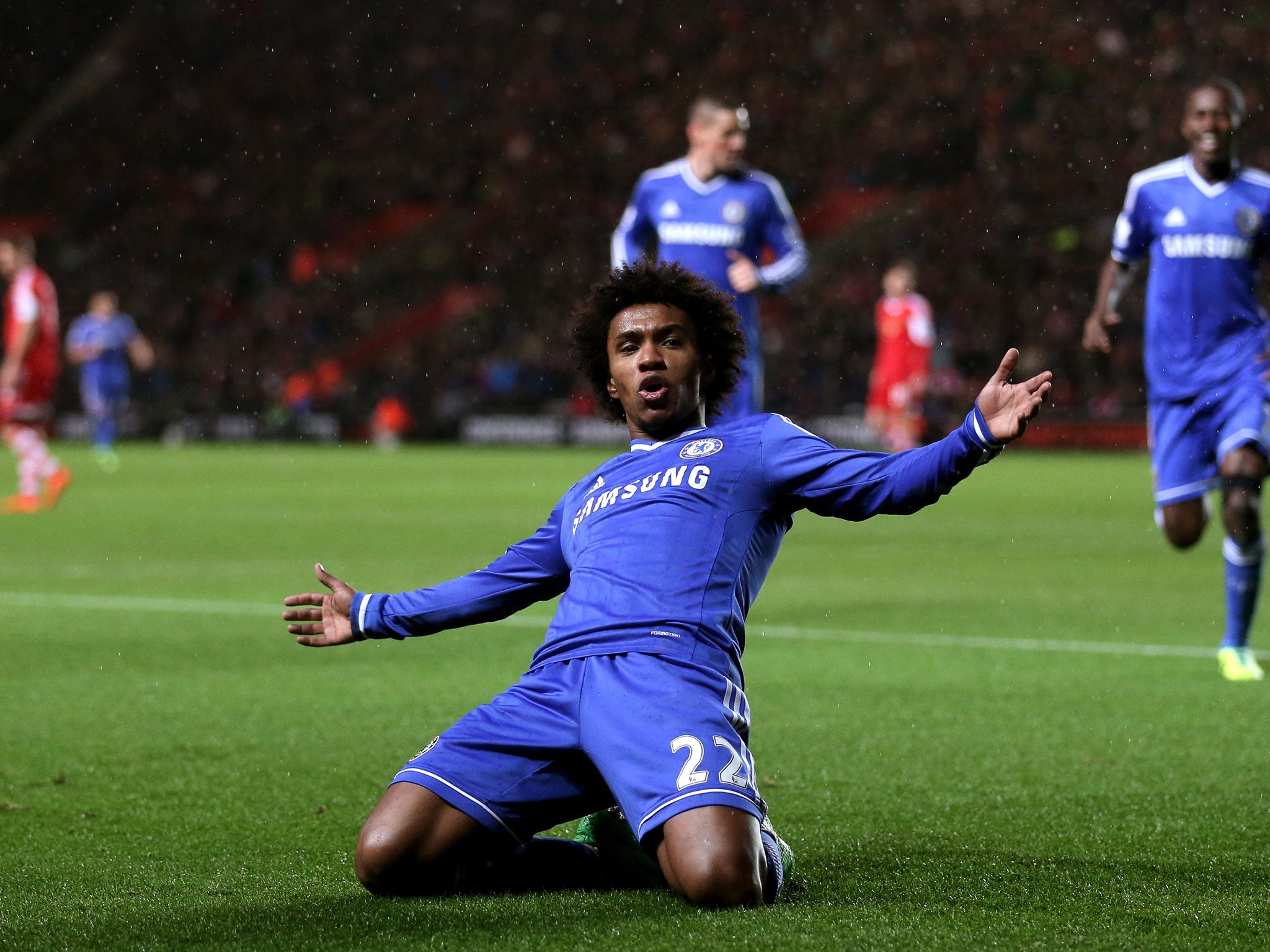 Willian was another player included in the case