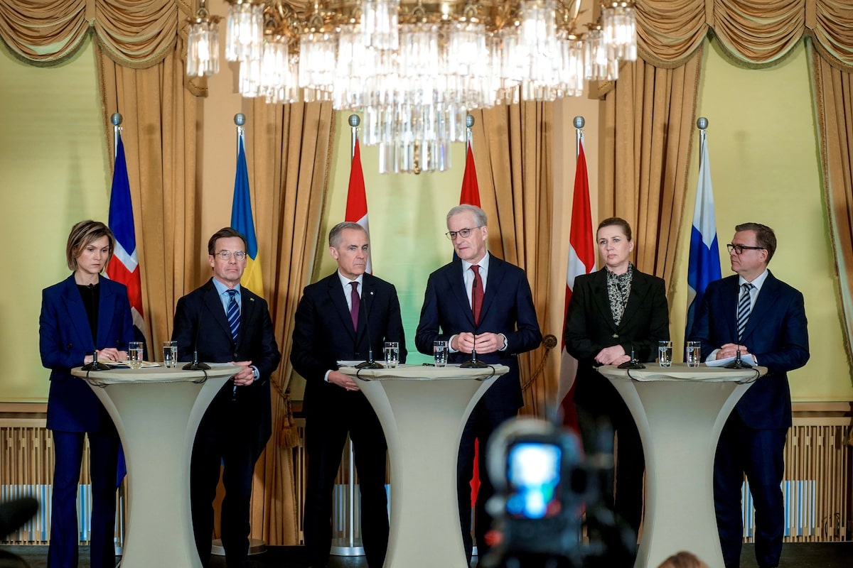 Canada, Nordic countries vow closer collaboration as middle-power bloc