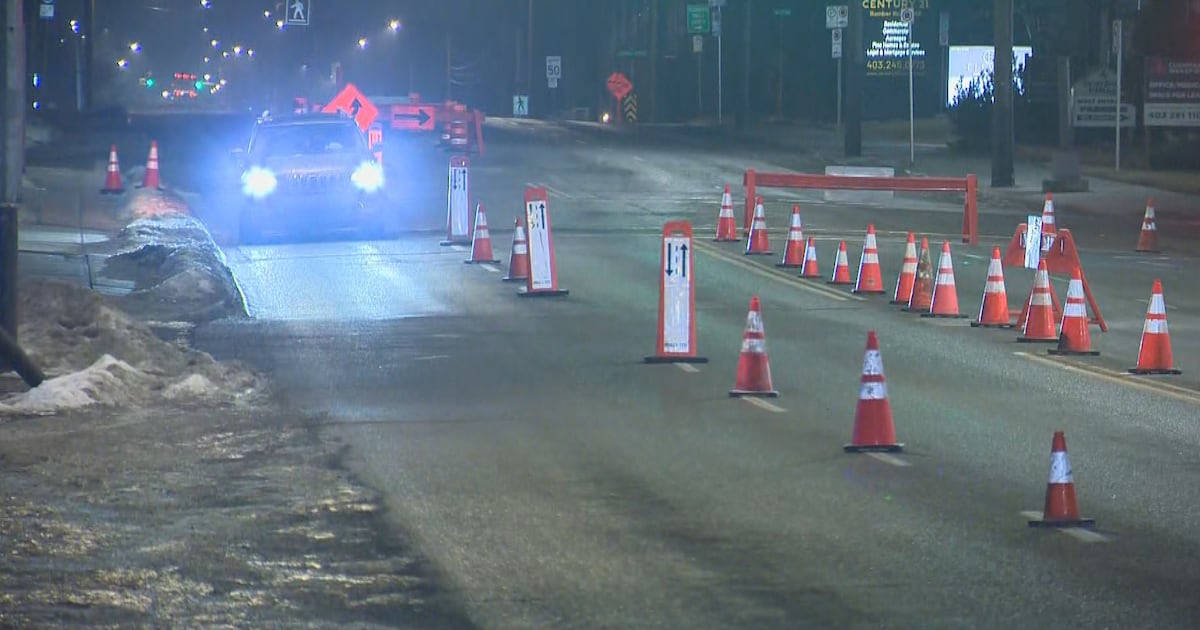 Water-main break closes 17 Avenue S.W.; 22 businesses affected - CTV News