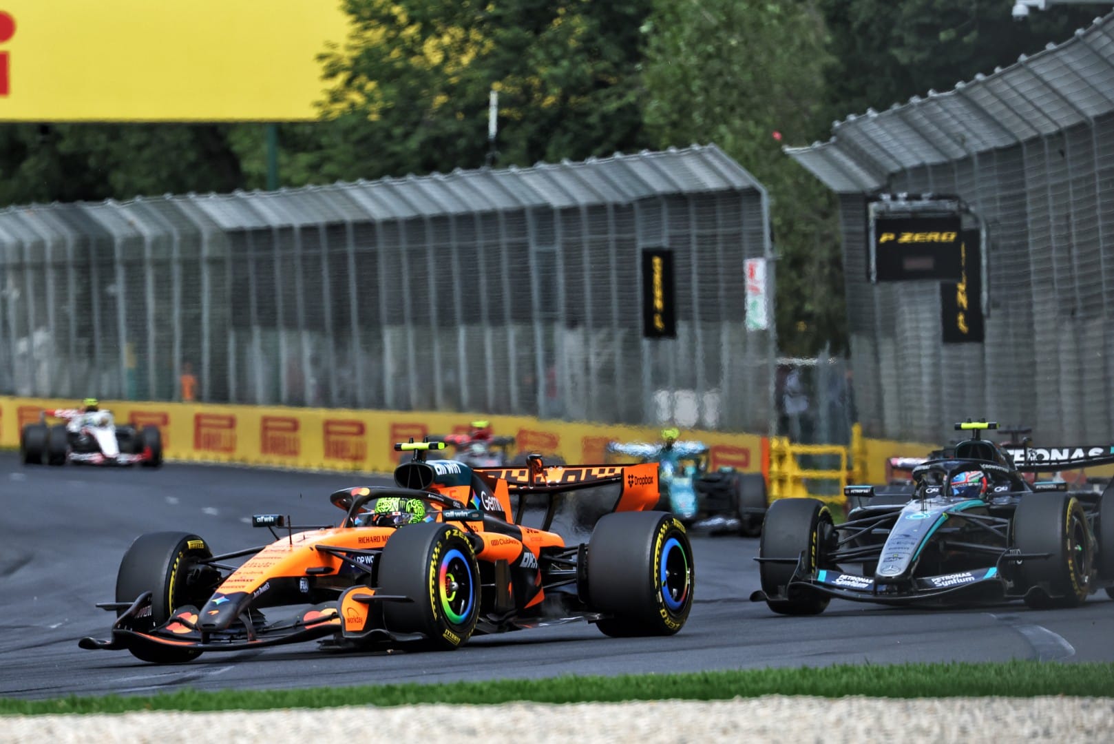 McLaren and Mercedes, F1