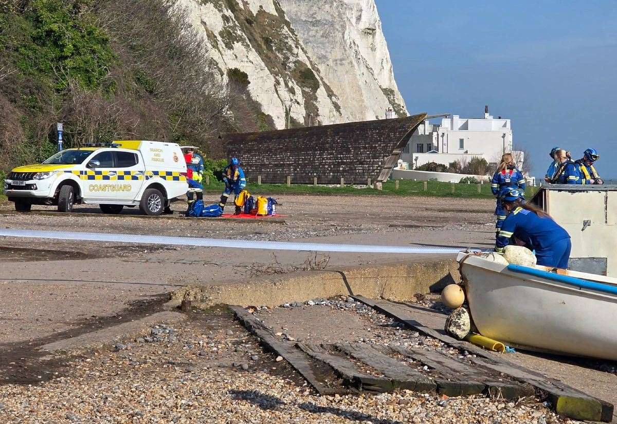 Body found in seafront search at St Margaret’s Bay near Dover for student missing for a week