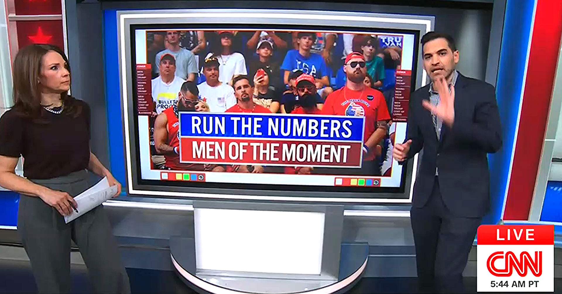 'Yikes!' CNN's Harry Enten Stunned by Massive Trump Plunge