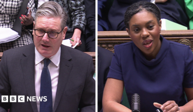 Starmer and Badenoch clash over fuel duty and support for US action in Iran at PMQs - live updates