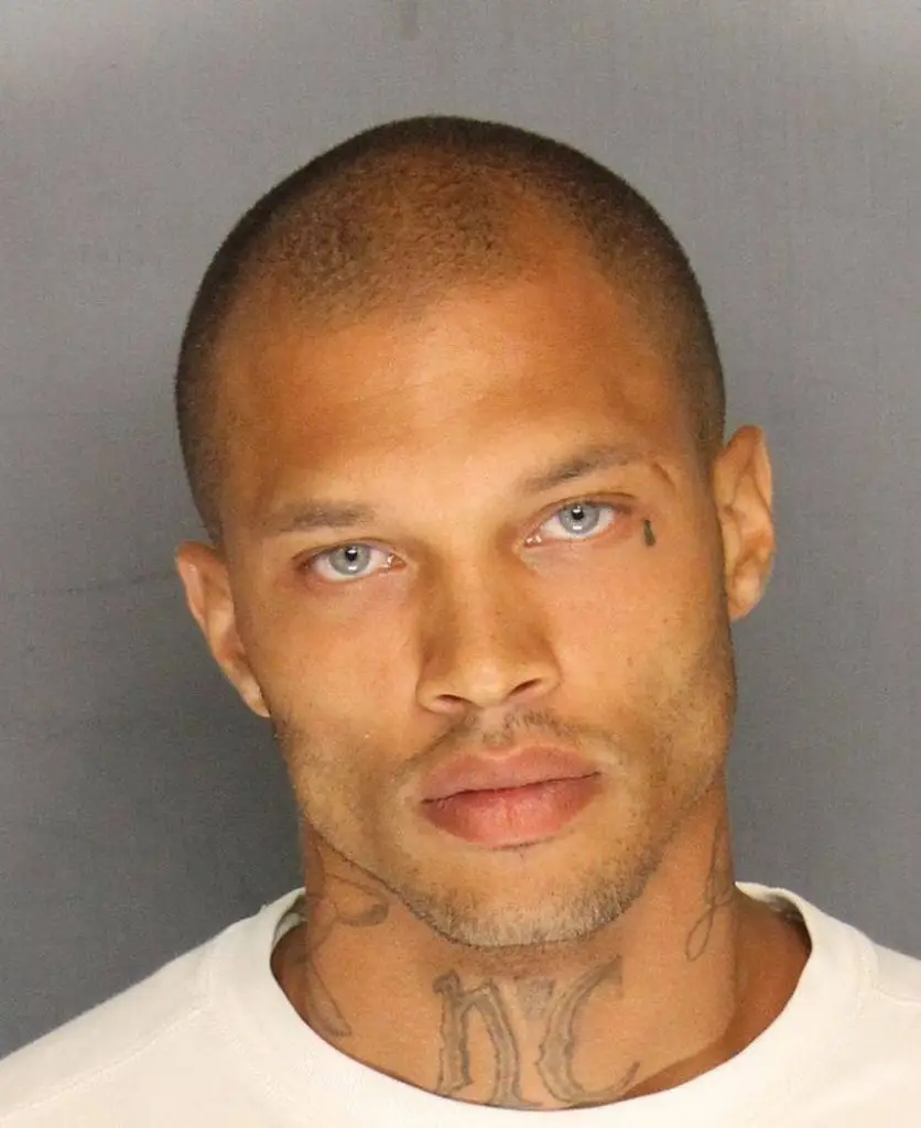 Meeks' mugshot shot him to viral celebrity (Stockton Police Department via Getty Images)