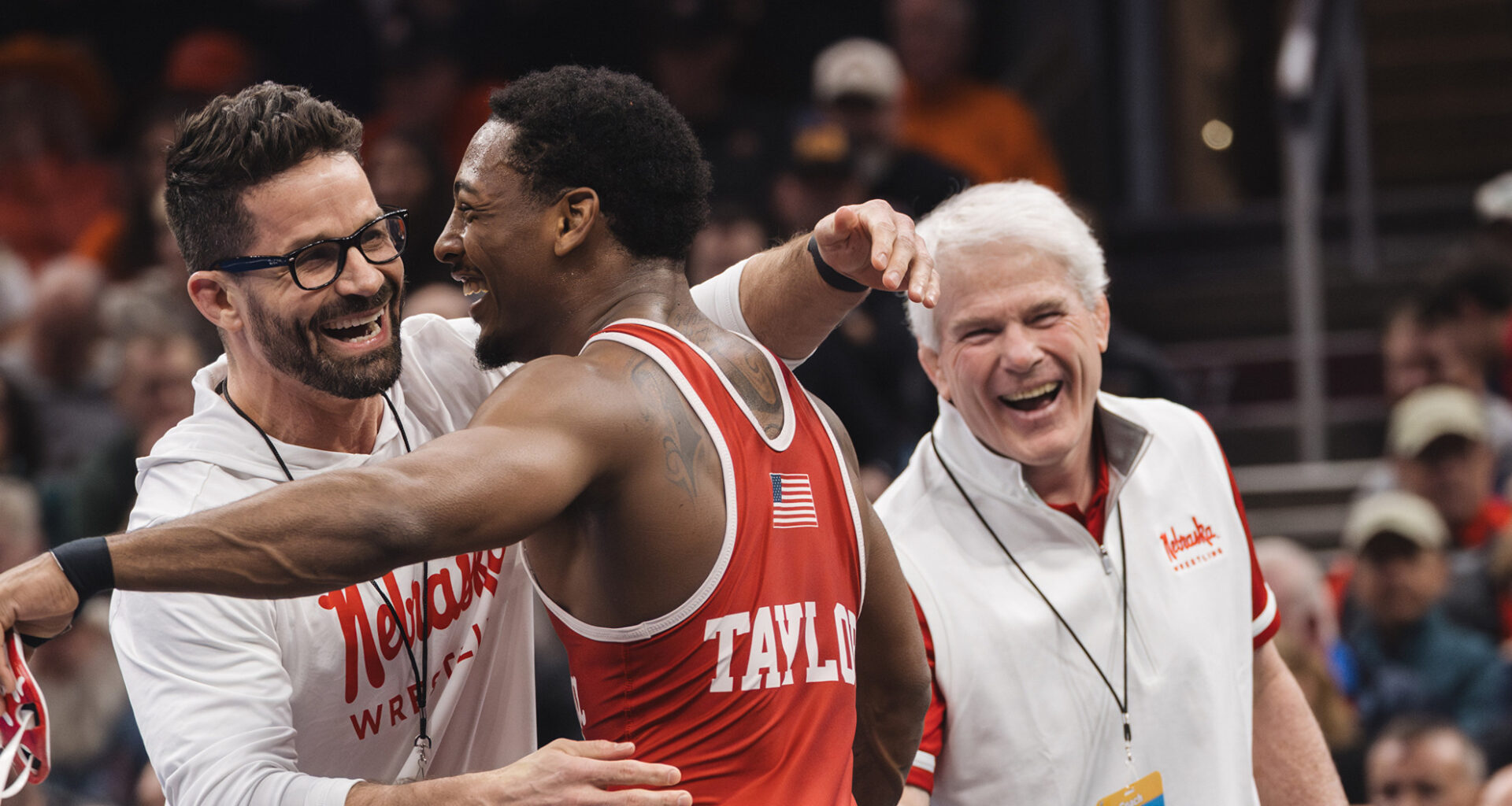 Taylor, Minto Advance to NCAA Finals as Huskers Sit Third After Day Two - University of Nebraska