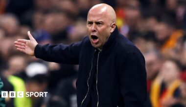 Liverpool manager Arne Slot