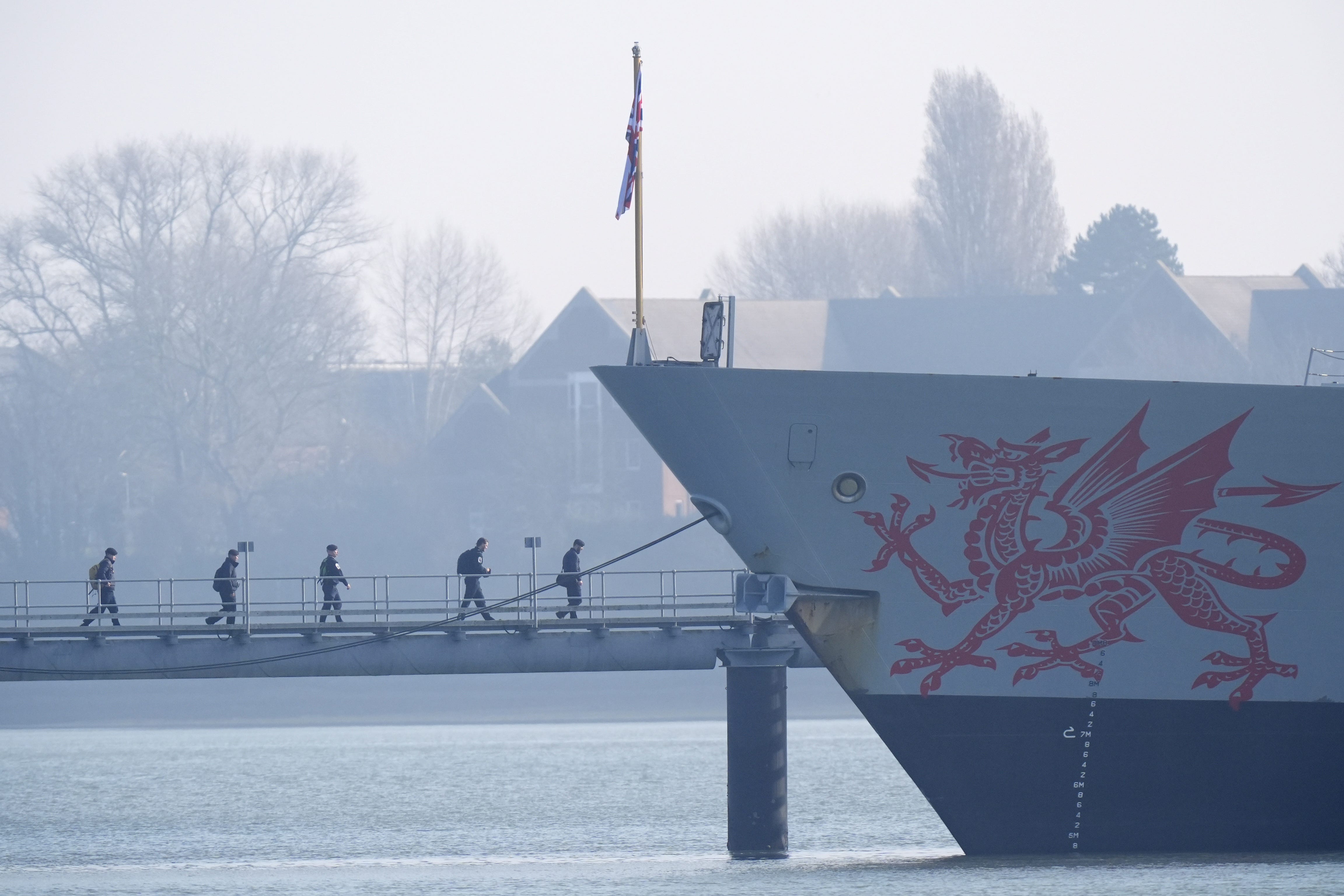 HMS Dragon will set sail next week