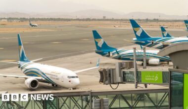 UK announces first Middle East repatriation flight - BBC