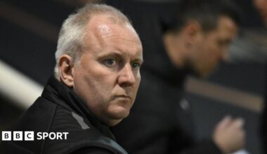 Matt Hamshaw looks on following Rotherham United's 5-0 thrashing by Peterborough United on Tuesday