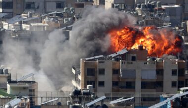 Israel strikes Hezbollah financial institutions as Lebanon calls for talks | Israel attacks Lebanon News