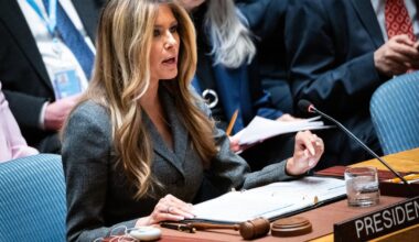 Melania Trump presides over U.N. Security Council meeting as U.S. continues Iran strikes