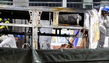 6 killed, 3 hospitalized in Switzerland bus fire that may have been "deliberate," police say