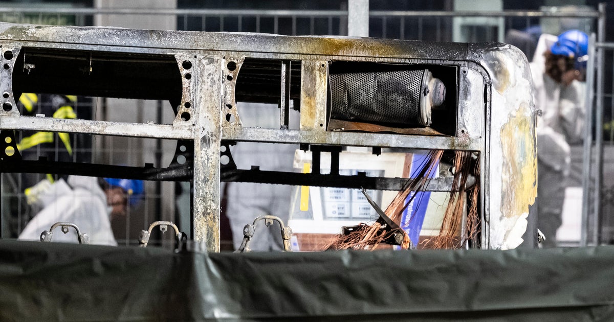 6 killed, 3 hospitalized in Switzerland bus fire that may have been "deliberate," police say