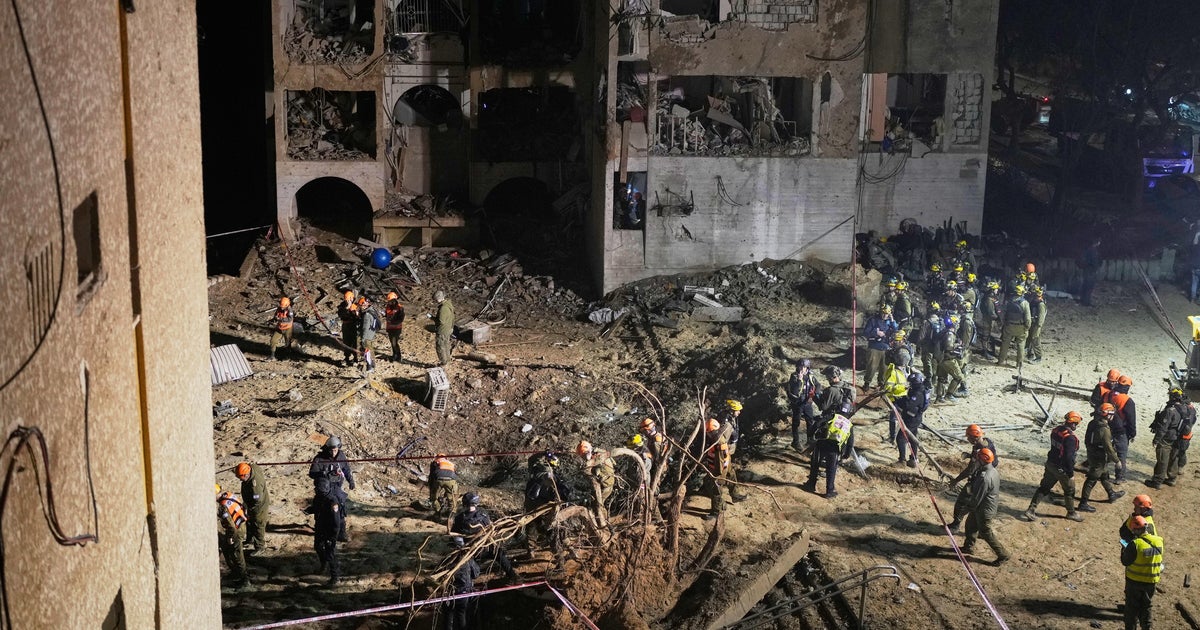 2 Iranian strikes on towns near Israel's main nuclear research center injure dozens