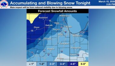 Blizzard warning issued for McHenry County ahead of several inches of snow, gusting winds