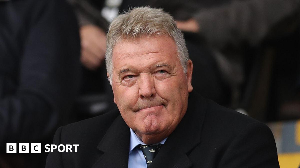 John Toshack pictured at a Swansea City match in 2017