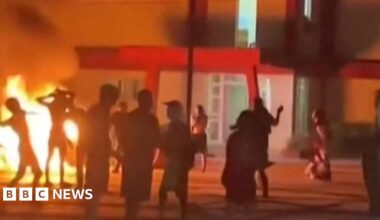 Cuba's President Miguel Diaz-Canel gestures during the BRICS summit second plenary session in Rio de Janeiro, Brazil, on July 6, 2025