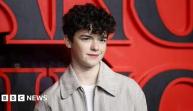 Owen Cooper arriving at screening in London in November 2025