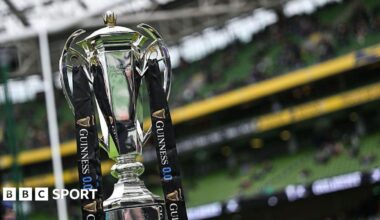 The Six Nations trophy