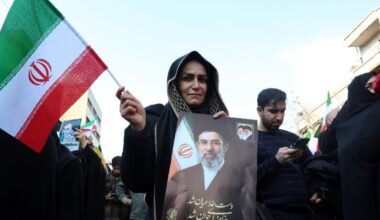 Crowds rally to pledge allegiance to Iran's new leader as US, Israel war rages