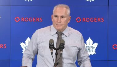 "He's played well… In the end, we need a big save there, whether in OT or one of the breakaways”