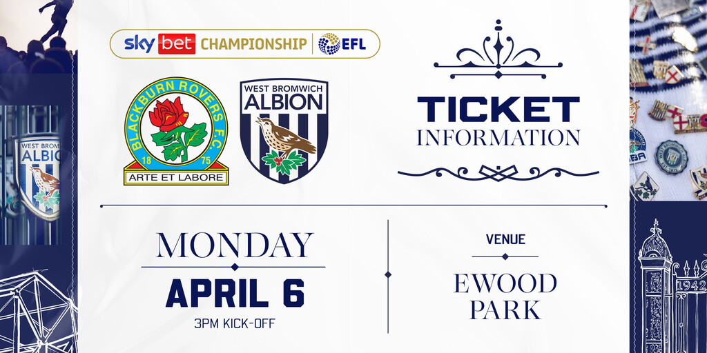 Ticket Details | Additional allocation for Blackburn Rovers at Ewood Park