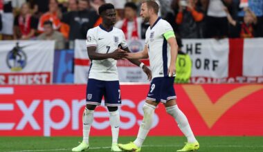 Why are Harry Kane, Bukayo Saka and Declan Rice not playing for England tonight?