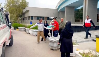 Babies evacuated from Iranian hospital damaged in US-Israeli strikes | Israel-Iran conflict