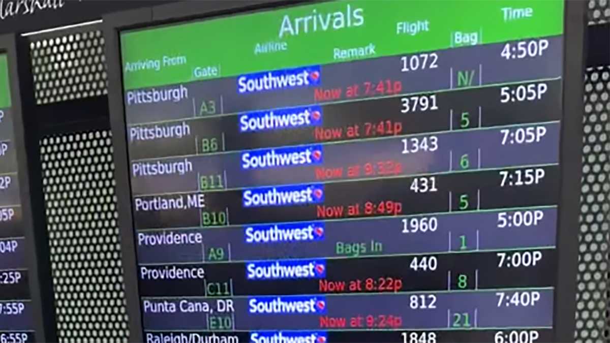 Ground stop impacts airports, including BWI-Marshall