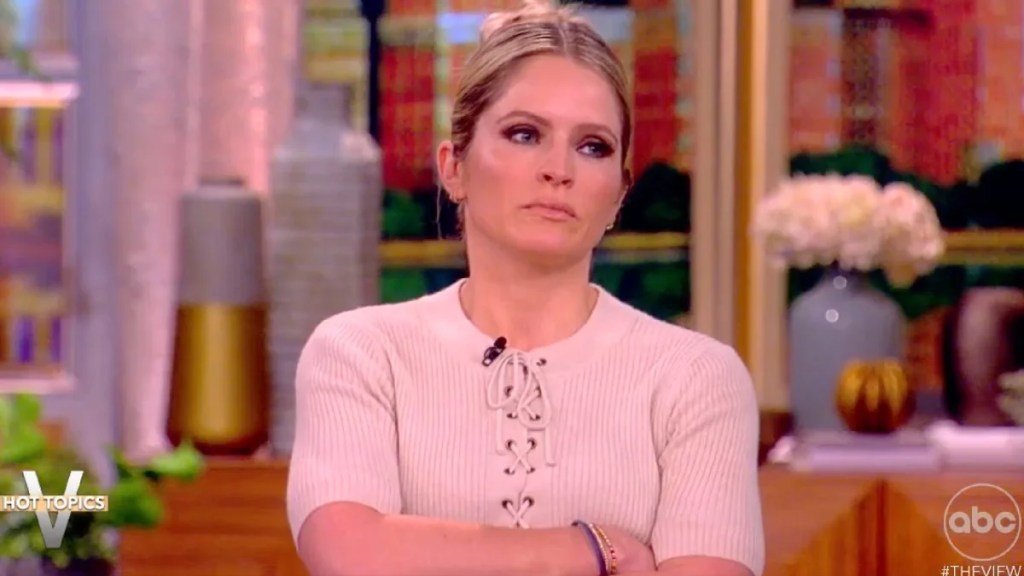 ‘The View’ Host Sara Haines Shuts Down Joy Behar Saying Trump Hallucinated About Speaking to Past President: ‘It’s Called a Lie’