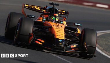 McLaren's Oscar Piastri in Australian Grand Prix practice