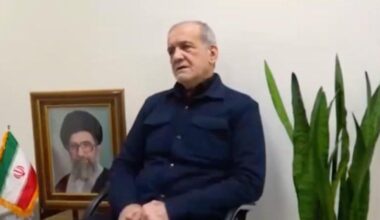 Pezeshkian says armed forces ordered to stop strikes on neighbors