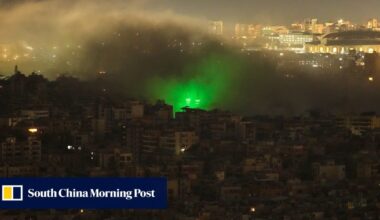 Israel pounds south Beirut, says captured Hezbollah fighters