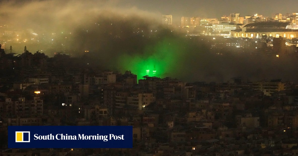 Israel pounds south Beirut, says captured Hezbollah fighters
