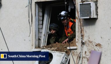 Iran targets Israel and Gulf states after denying Trump claim of talks