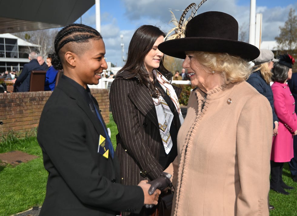 British Royalty Attend Ladies Day At Cheltenham Festival
