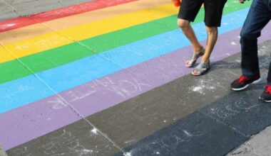 Didsbury passes bylaw to ban decorative flags, crosswalks from government land