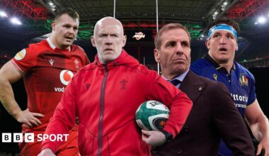 Dewi Lake, Steve Tandy, Gonzalo Quesada and Michele Lamaro pictured